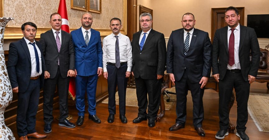 Gebze Müsiad Vali İlhami Aktaş'ı ziyaret etti 